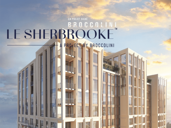 Le Sherbooke condos, Montreal by Broccolini