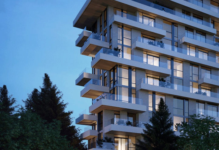 Side-View-of-Royal-Bayview-Condos-Balconies-at-Dusk-9-v258