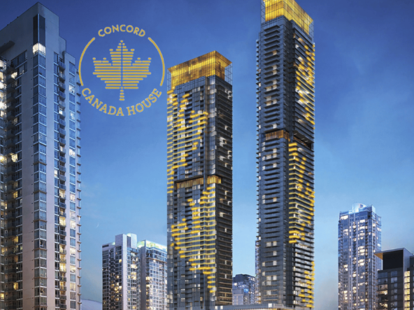 Canada House by Concord, Toronto waterfront condos, luxury condominiums Toronto, Toronto condos for sale, waterfront living Toronto, high-end amenities, modern architecture, CN Tower, Rogers Centre, Union Station.