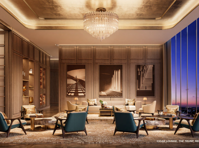 Cigar Lounge, trump residences, dubai