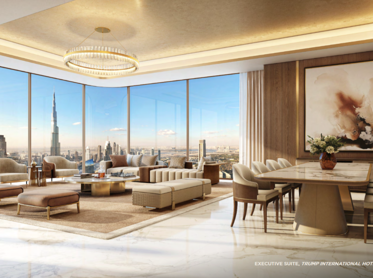 Executive suite, trump residences, dubai