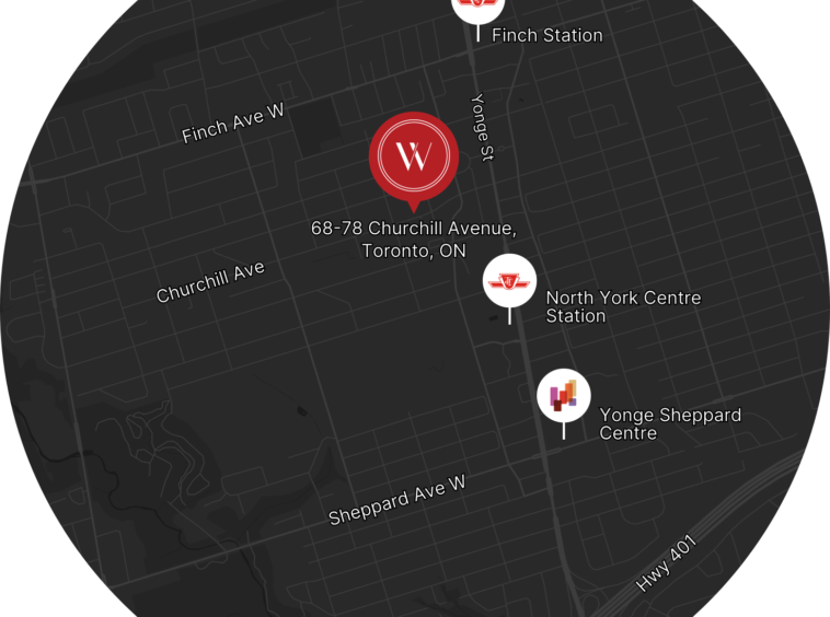 The Winston Collection photo Map-Section