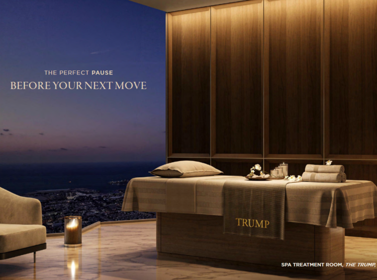 Spa Treatement Room, trump residences, dubai