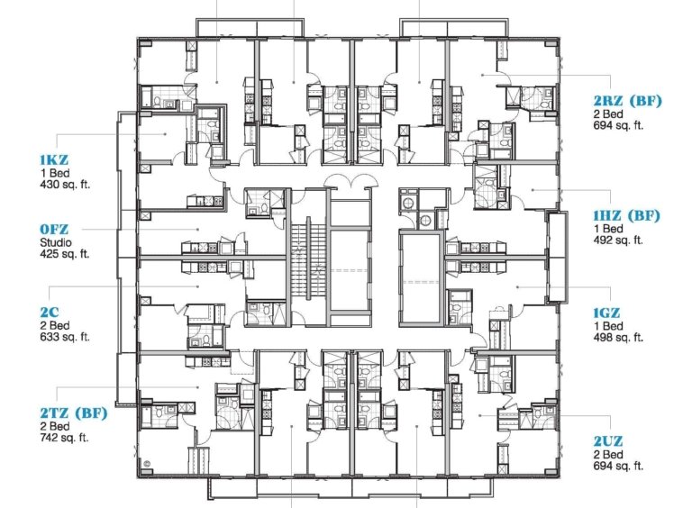 Canopy Towers 2 floor